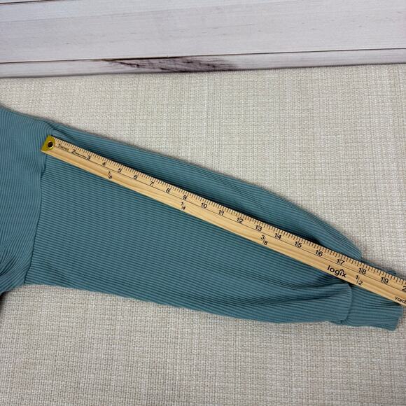 SP‎ Athletic Womens Cropped Ribbed Long Sleeve Sweatshirt Size XS - Picture 8 of 8